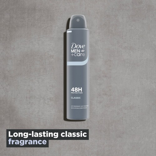 Dove Men + Care Antiperspirant Deodorant Classic Aerosol 200ml