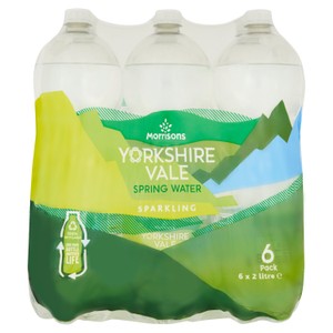 Morrisons Yorkshire Vale Still Spring Water 6 x 2L