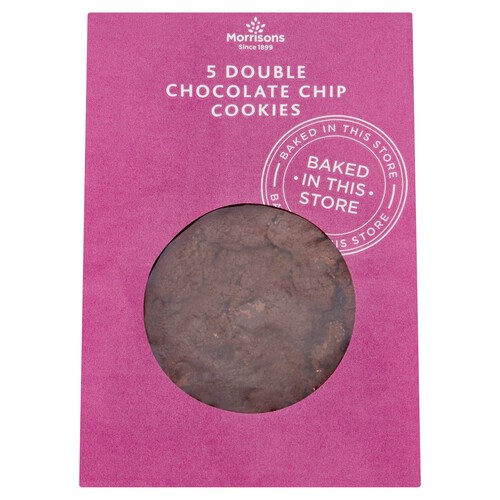 Market Street Double Chocolate Chunk Cookies