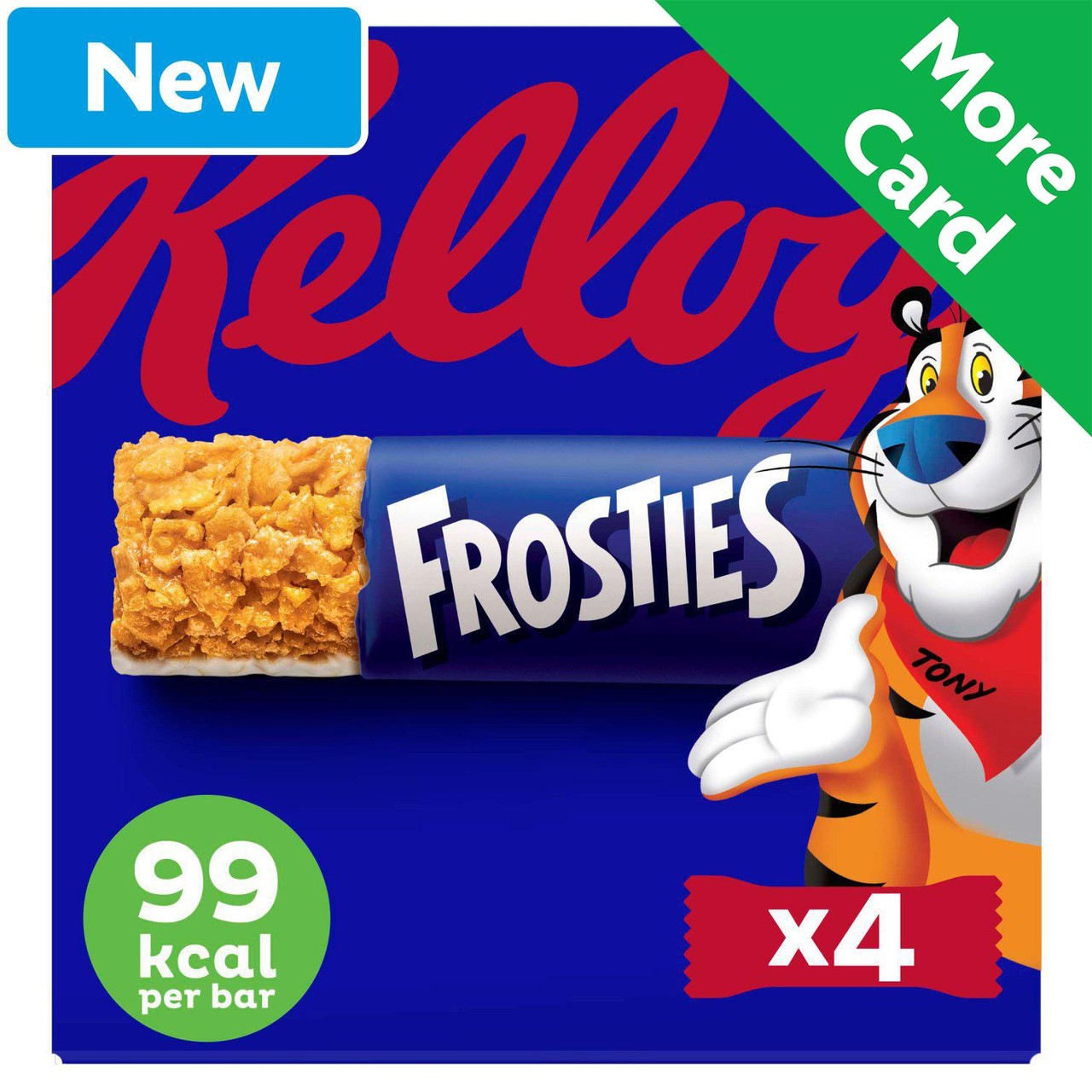 Kellogg's Frosties Cereal Breakfast Bar 4x25g