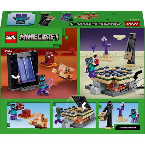 Lego Minecraft Nether & End Portal Journey 21584