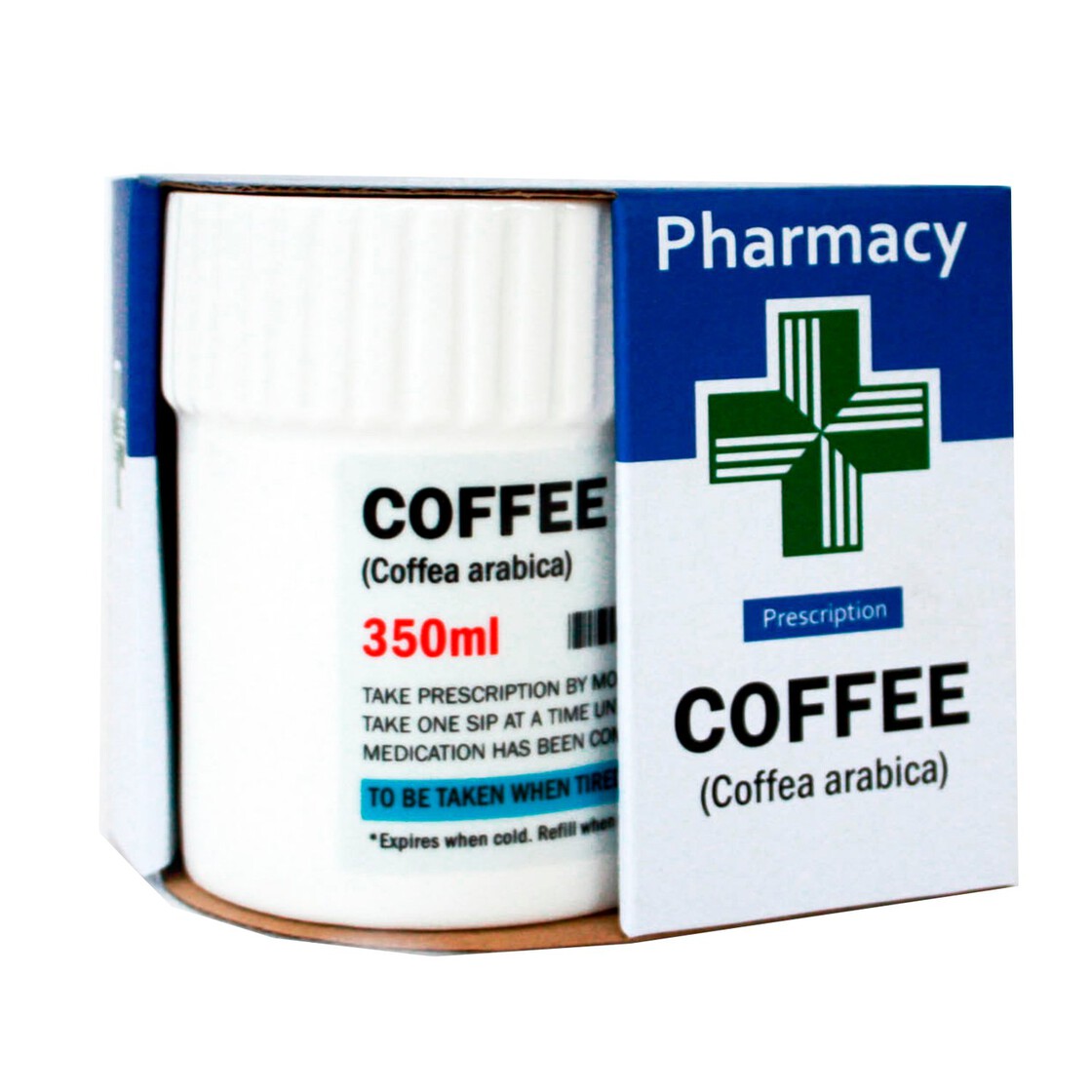 Gift Republic Pill Pot Coffee Mug 390g Morrisons Online Groceries