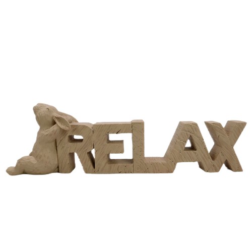 Nutmeg Home Bunny Relax Ornament