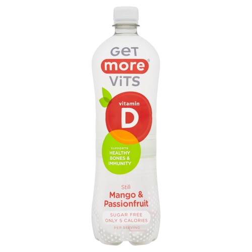 Get More Vits Vitamin D Still Mango & Passionfruit