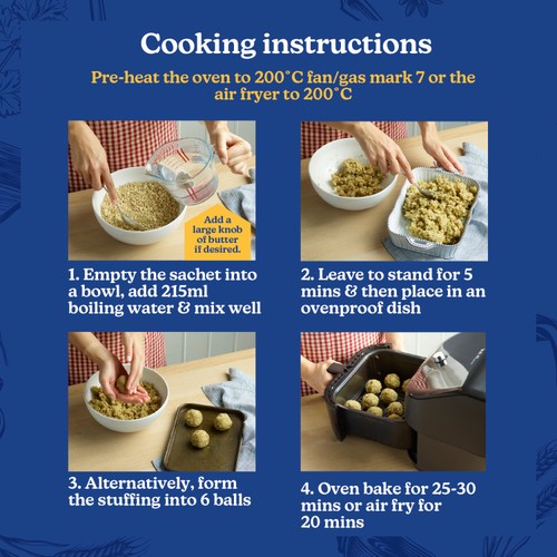 Paxo Sage & Onion Stuffing Mix 85g