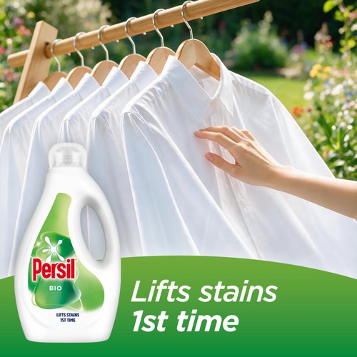 Persil Bio Liquid Laundry Washing Detergent 68 Washes