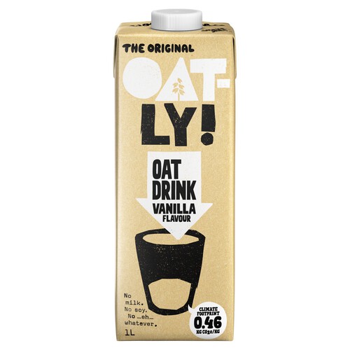 Oatly Oat Drink Vanilla Long Life 