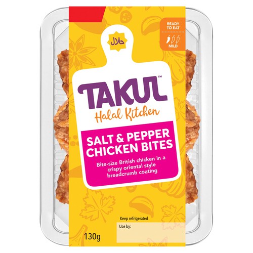 Takul Halal Kitchen Salt & Pepper Chicken Bites 