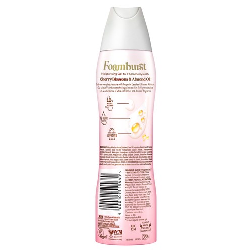 Imperial Leather Cherry Blossom & Almond Oil Foamburst 200ml