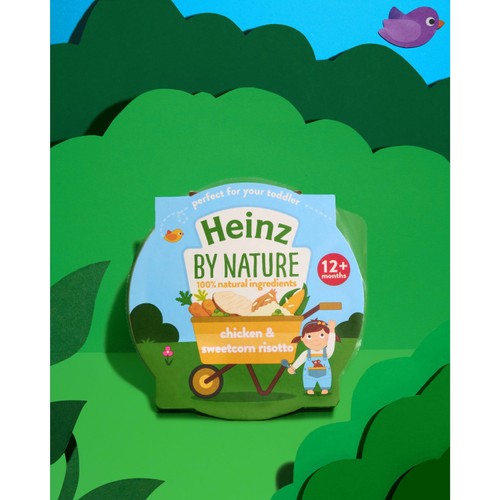 Heinz Chicken & Sweetcorn Risotto Baby Food Tray 1+ Year