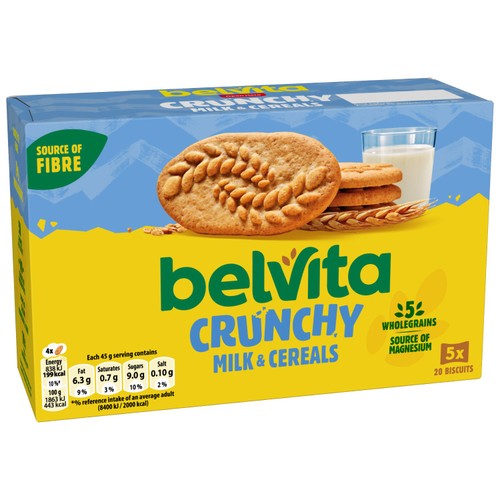 Belvita Milk & Cereal Biscuit Snack Bars Multipack