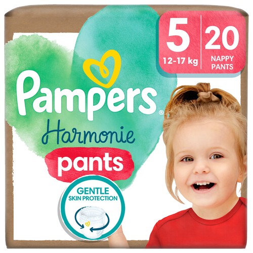 Pampers Harmonie Nappies Pull-On Size 5 Junior 