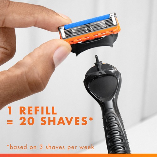 Gillette Fusion 5 Power Razors For Men 8 Refill Razor Blades