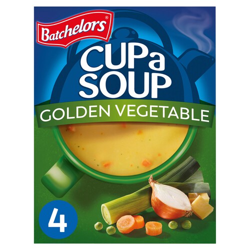 Batchelors Cup a Soup Golden Vegetable 4 Sachets