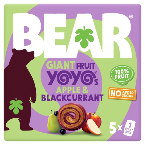 Bear Fruit Giant Blackcurrant & Apple Multipack
