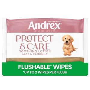Andrex Protect And Care Wipes 36 Pack