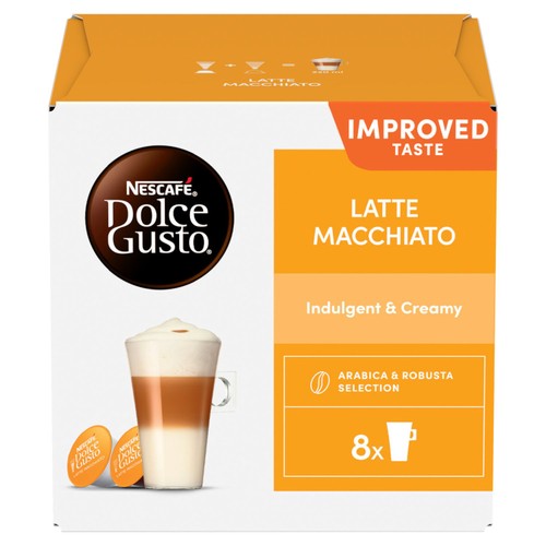 Nescafe Dolce Gusto Latte Macchiato 16 Capsules
