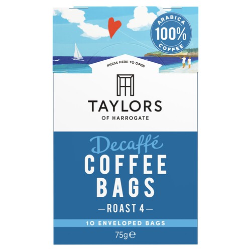 Taylors of Harrogate Decaff Coffee Bags 10s