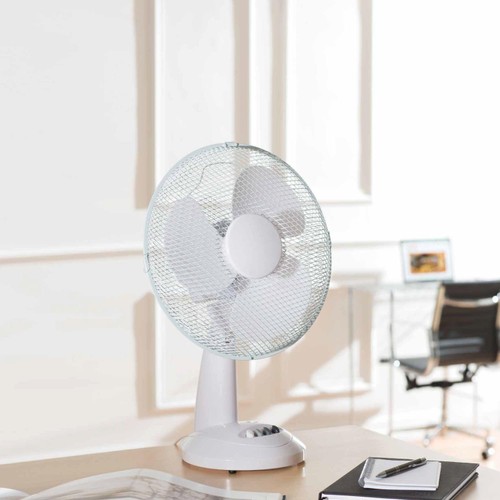Fine Elements 12 Inch Desk Fan White