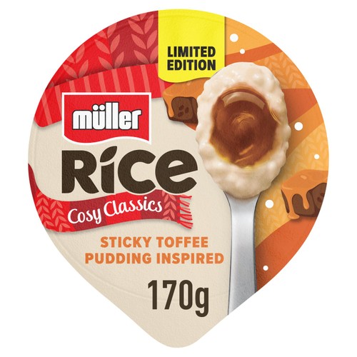 Muller Rice Limited Edition Raspberry & White Chocolate 170g