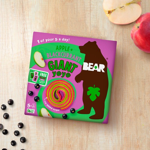 Bear Fruit Giant Blackcurrant & Apple Multipack