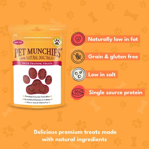 Pet Munchies Duck Training Treats 50g
