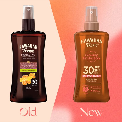 Hawaiian Tropic Protective Dry Oil Spray SPF 30 