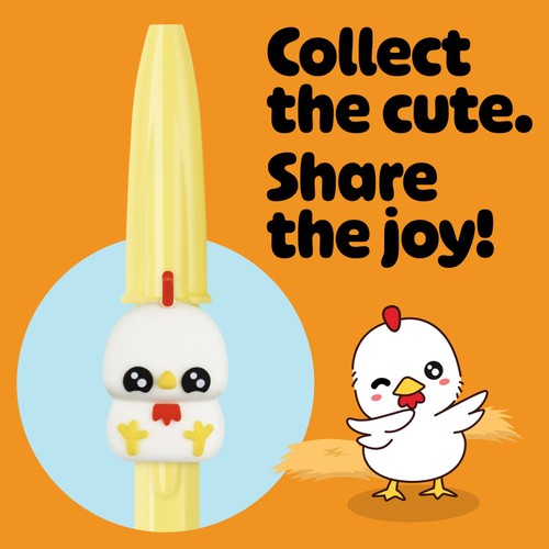Bic Cristal Animal Figurines 