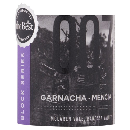 Morrisons The Best Block Series 007 Mclaren Vale Garnacha-Mencia 75CL