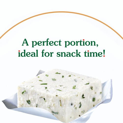 Boursin Portions Garlic & Herbs Soft French Cream Cheese