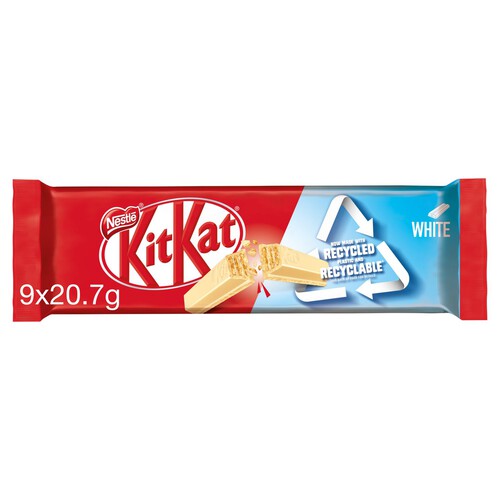 Kit Kat 2 Finger White Biscuit Bar Multipack