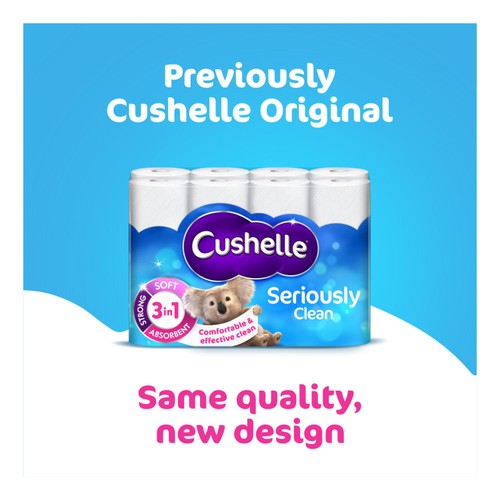 Cushelle Original Toilet Roll 24 Standard Rolls