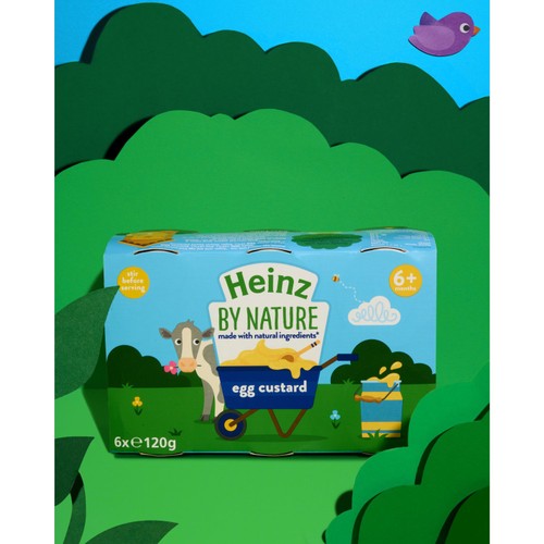Heinz Egg Custard With Rice 4-36 Months