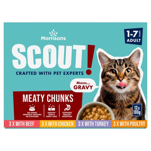 Morrisons Complete Meat Selection In Gravy Pouches 