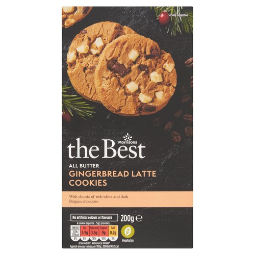 Morrisons The Best Gingerbread Latte Cookies