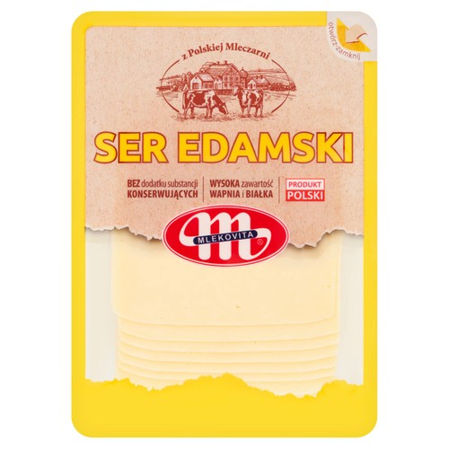 Mlekovita edam natural slices