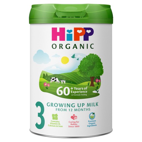 Hipp Organic 3 Growing Up Baby Milk Powder Formula From 12 Months 800g