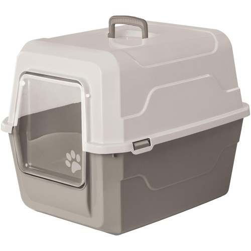 DWW Pet Hooded Cat Litter Box