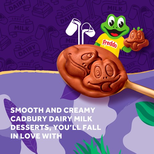 Cadbury Pots of Joy Dairy Milk  Freddo FacesDessert   75g