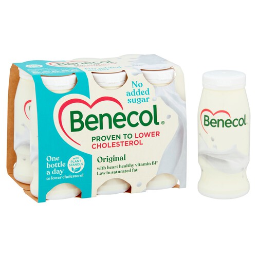 Benecol Original No Added Sugar Yogurt Drink