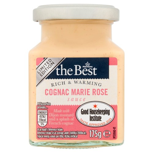 Morrisons The Best Cognac Marie Rose Sauce   175g
