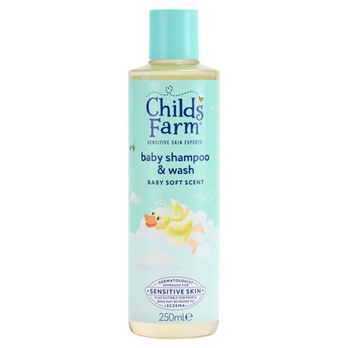 Childs Farm Baby Soft Scent Baby Shampoo & Wash 250ml