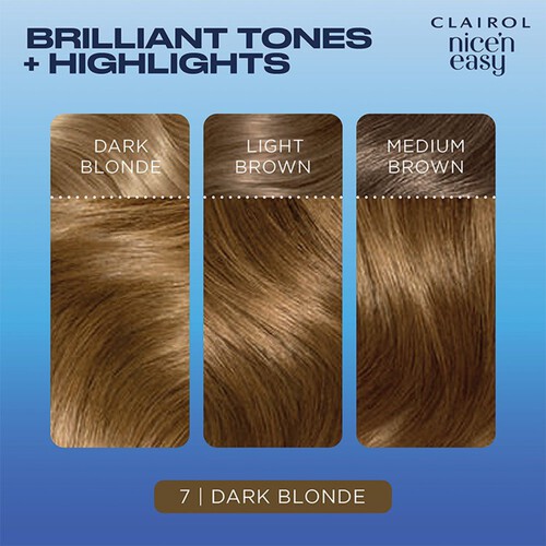 Nice 'N Easy Permanent Colour 7 Natural Dark Blonde (106A former) Hair Dye