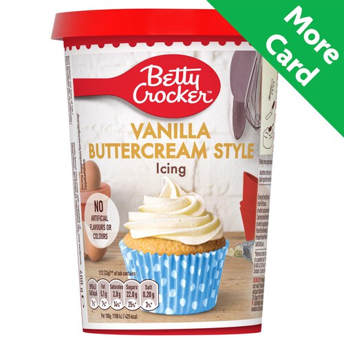 Betty Crocker Vanilla Buttercream Style Icing