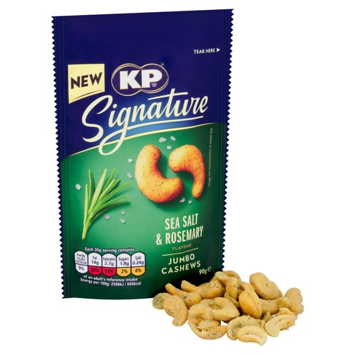 KP Signature Sea Salt And Rosemary Cashews 