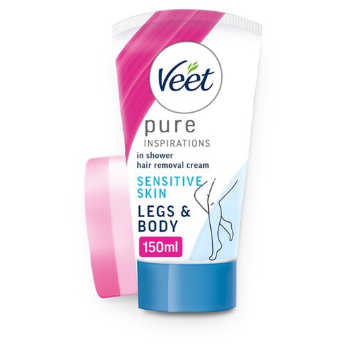 Veet In Shower Hair Removal Cream Body & Legs for Sensitive Skin