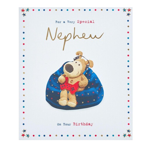 Boofle Cute Nephew Birthday Card L023