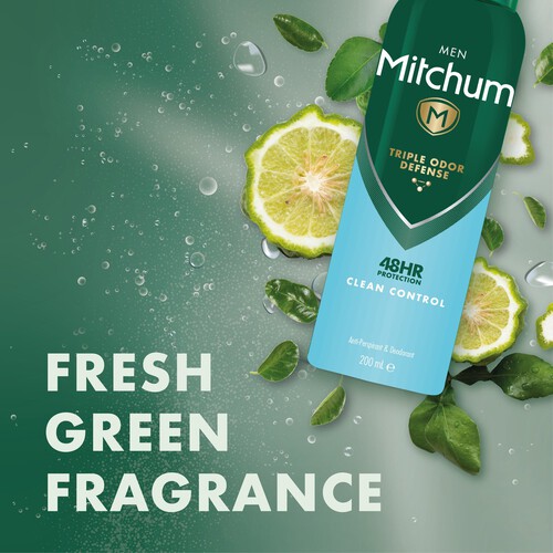 Mitchum 48Hr Protection Clean Control Anti-Perspirant & Deodorant