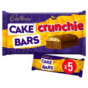 Cadbury Milk Chocolate Cake Bars Multipack Snack 5pk