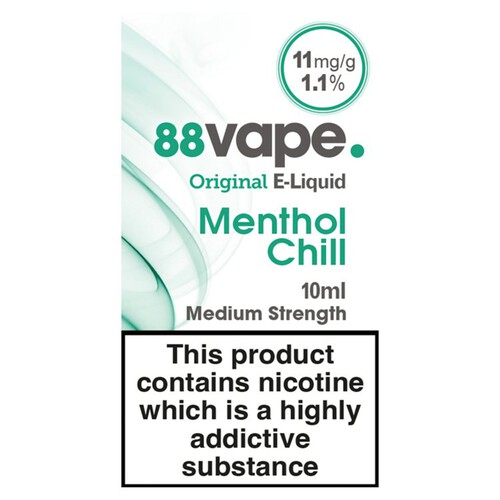 88Vape Original 11mg Mint Chill